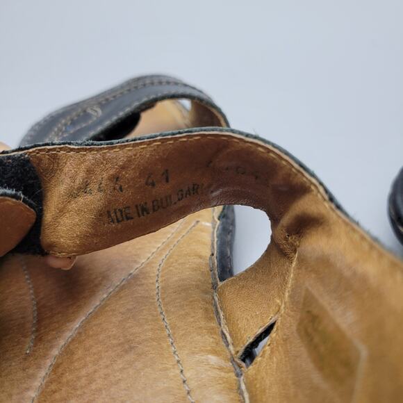 Joseph Seibel Sandals Womens Size 41 / 10 US Black Debra Leather Comfort - Picture 11 of 12